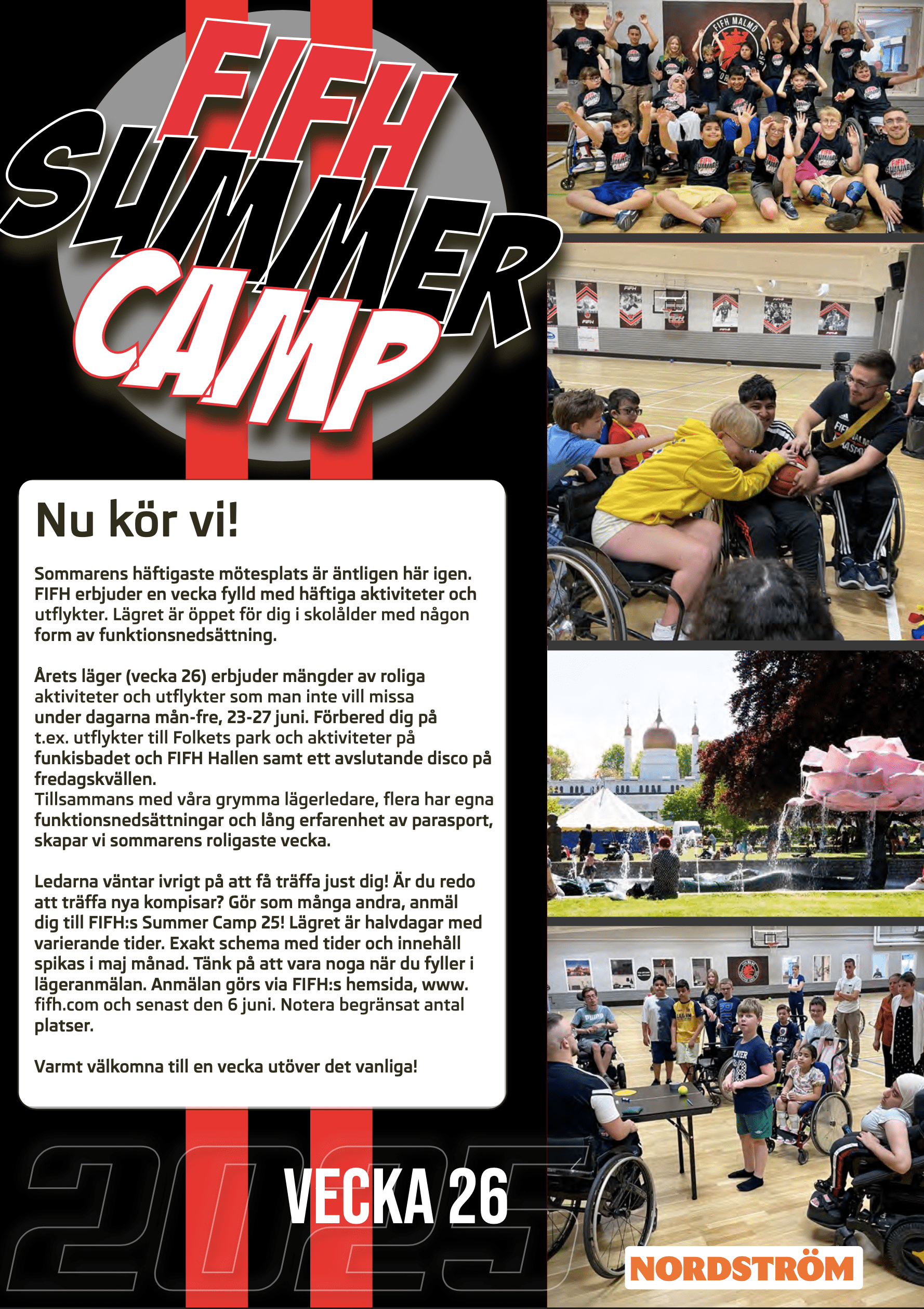 Summer Camp -25 flyer